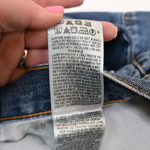 Levi's Men's 48X29 Vintage 550 Relaxed Fit Straight Leg Jean - Picture 10 of 10